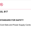 UL 817:2025 Cord Sets and Power-Supply Cords11